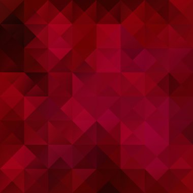 Kırmızı kılavuz Mozaik arka plan, yaratıcı tasarım şablonları