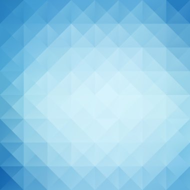 Mavi parlak mozaik renkli, yaratıcı tasarım şablonları