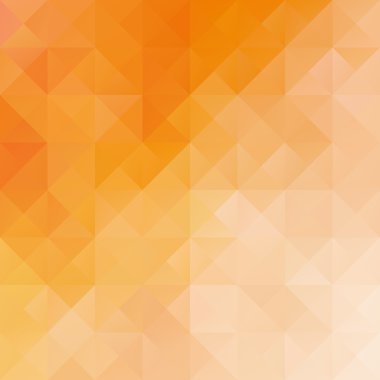 Turuncu Izgara Mozaik Arkaplan, Yaratıcı Tasarım Şablonları