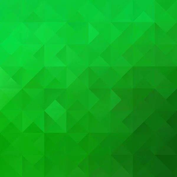 Fondo de mosaico de rejilla verde, Plantillas de diseño creativo — Vector de stock