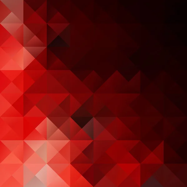 Red Grid fondo de mosaico, plantillas de diseño creativo — Vector de stock