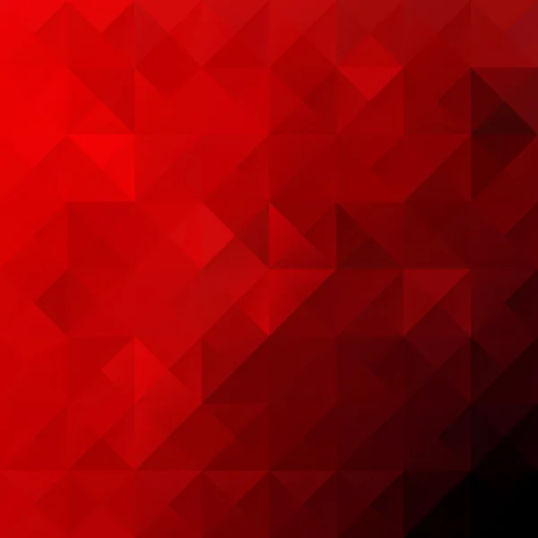 赤いグリッド モザイクの背景、創造的なデザイン テンプレート — ストックベクタ