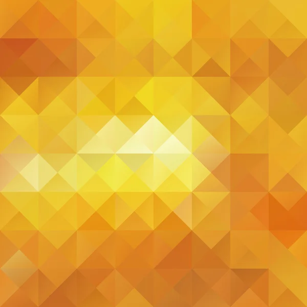 Orange Grid Mosaic Hintergrund, kreative Design-Vorlagen — Stockvektor