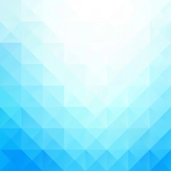 Blue Grid Mosaic Background, Creative Design Template — 스톡 벡터