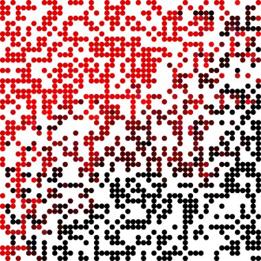 Kırmızı rastgele noktalar arka plan, yaratıcı tasarım şablonları