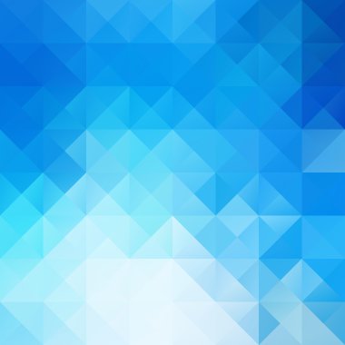 Mavi Izgara Mozaik Arkaplan, Yaratıcı Tasarım Şablonları