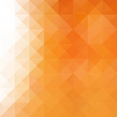 Turuncu Izgara Mozaik Arkaplan, Yaratıcı Tasarım Şablonları
