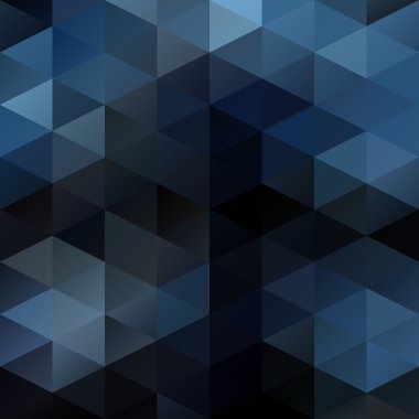 Mavi Izgara Mozaik Arkaplan, Yaratıcı Tasarım Şablonları