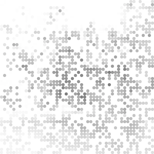 Grå vit slumpmässiga prickar bakgrund, kreativa designmallar — Stock vektor