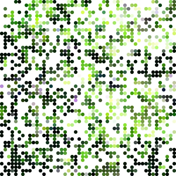Green Random Dots Background, Creative Design Templates — Stock Vector