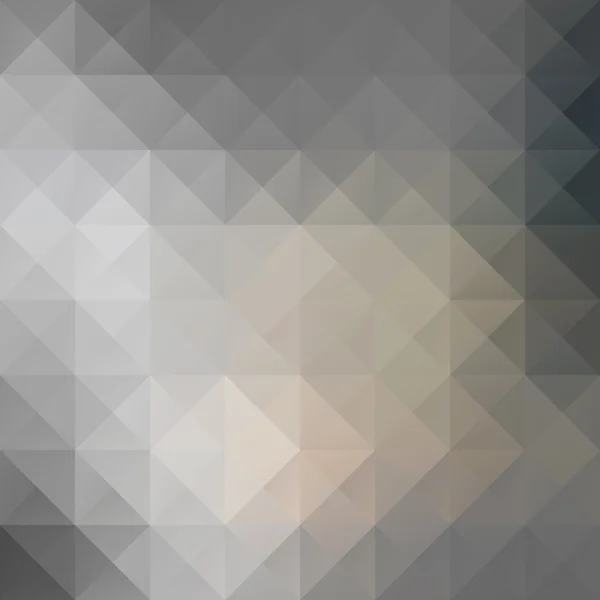 Gray Grid Mosaic Background, Creative Design Template — 스톡 벡터