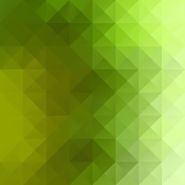 Fondo de mosaico de rejilla verde, Plantillas de diseño creativo — Vector de stock