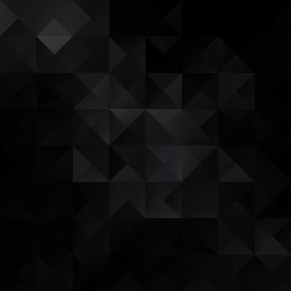 黑色网格马赛克背景，创意设计模板 — 图库矢量图片