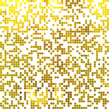 Sarı rastgele noktalar arka plan, yaratıcı tasarım şablonları