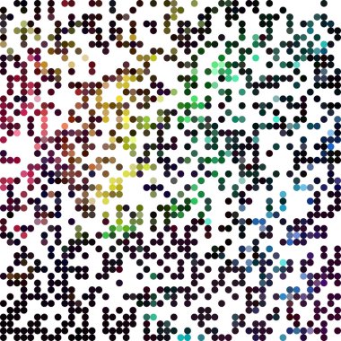 Renkli rastgele noktalar arka plan, yaratıcı tasarım şablonları