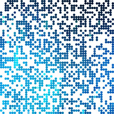 Mavi rastgele noktalar arka plan, yaratıcı tasarım şablonları