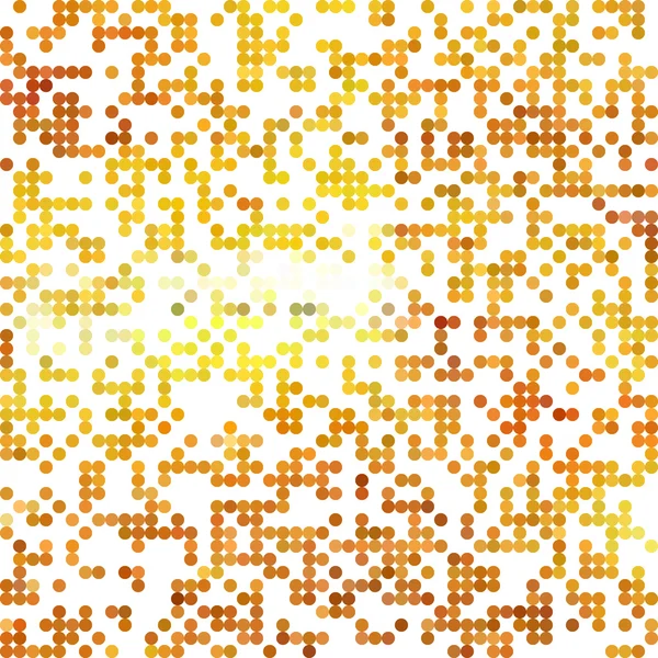 Pomarańczowy kropki losowe tła, kreatywne projektowanie szablonów — Wektor stockowy