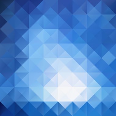 Mavi Izgara Mozaik Arkaplan, Yaratıcı Tasarım Şablonları