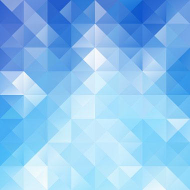 Mavi Izgara Mozaik Arkaplan, Yaratıcı Tasarım Şablonları