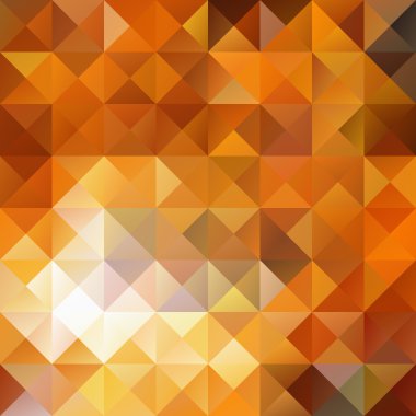 Turuncu Izgara Mozaik Arkaplan, Yaratıcı Tasarım Şablonları