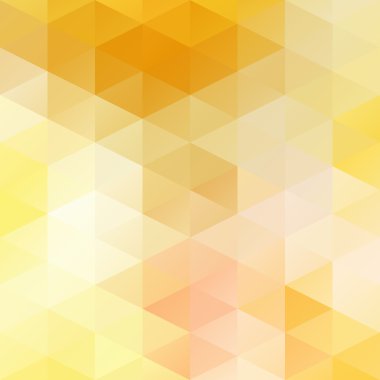 Turuncu Izgara Mozaik Arkaplan, Yaratıcı Tasarım Şablonları