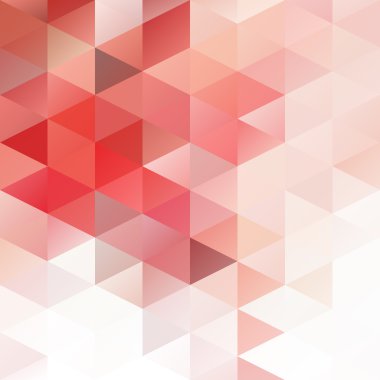 Kırmızı kılavuz Mozaik arka plan, yaratıcı tasarım şablonları