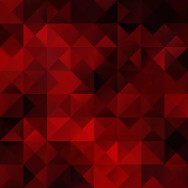 Röd Grid mosaik bakgrund, kreativ designmallar — Stock vektor