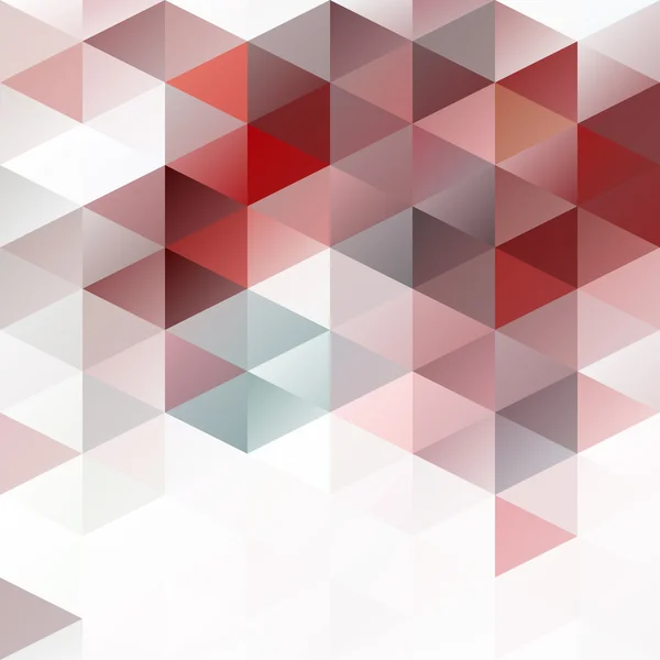Red Grid fondo de mosaico, plantillas de diseño creativo — Vector de stock