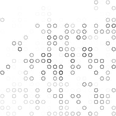 Gri beyaz Donuts arka plan, yaratıcı tasarım şablonları