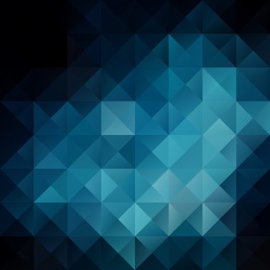 Mavi Izgara Mozaik Arkaplan, Yaratıcı Tasarım Şablonları