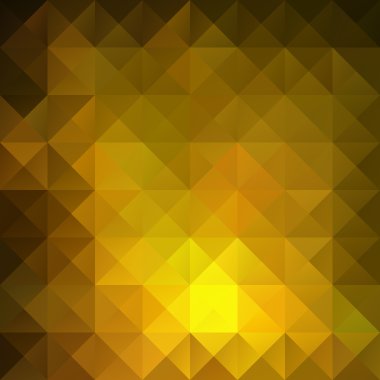 Sarı Izgara Mozaik Arkaplan, Yaratıcı Tasarım Şablonları