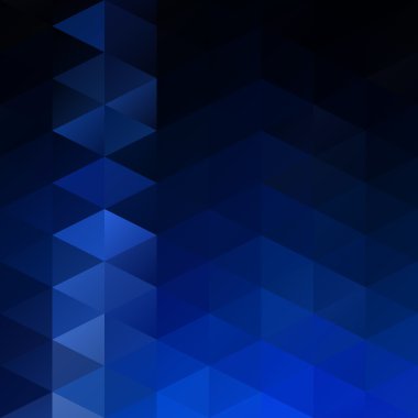 Mavi Izgara Mozaik Arkaplan, Yaratıcı Tasarım Şablonları