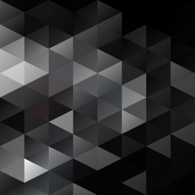 Siyah kılavuz Mozaik arka plan, yaratıcı tasarım şablonları