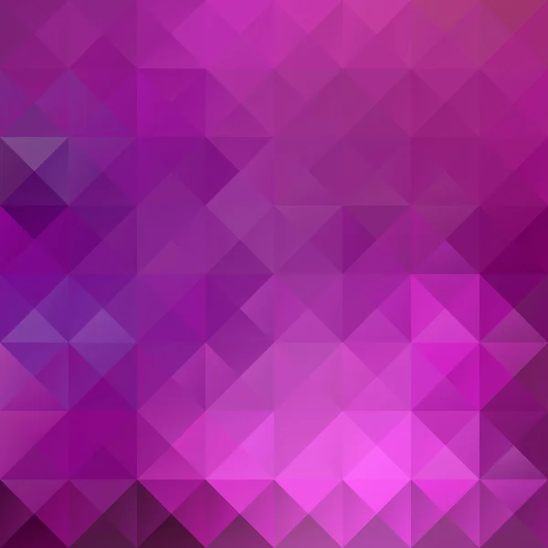 Purple Grid Mosaic Background, Creative Design Template — 스톡 벡터