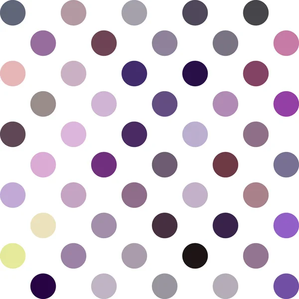 多彩的波尔卡圆点的背景下，创意设计模板 — 图库矢量图片