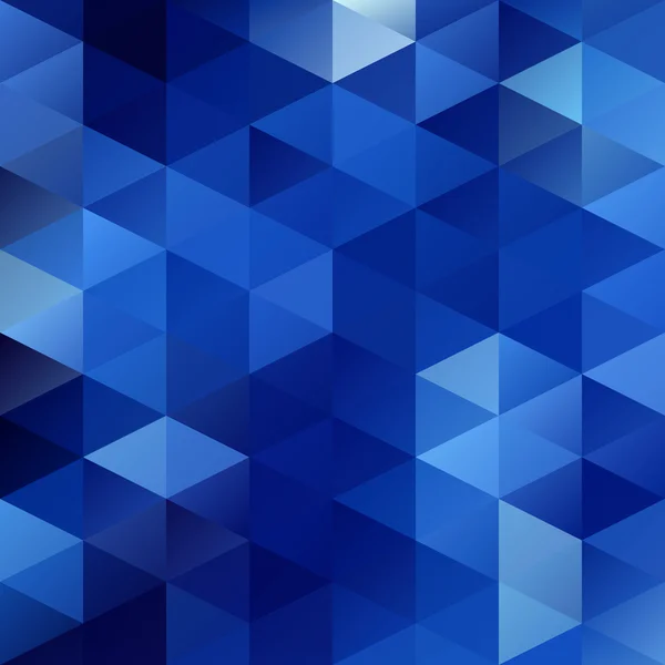 Sfondo mosaico griglia blu, Modelli di design creativo — Vettoriale Stock