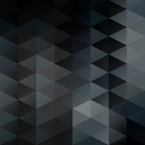Arrière-plan mosaïque grille noire, Modèles de conception créative — Image vectorielle