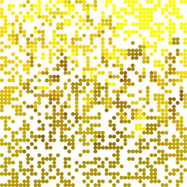 Sarı rastgele noktalar arka plan, yaratıcı tasarım şablonları