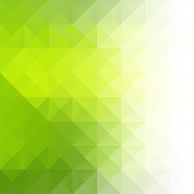 Yeşil Izgara Mozaik Arkaplan, Yaratıcı Tasarım Şablonları