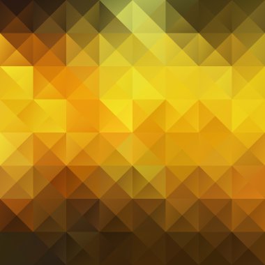 Sarı Izgara Mozaik Arkaplan, Yaratıcı Tasarım Şablonları