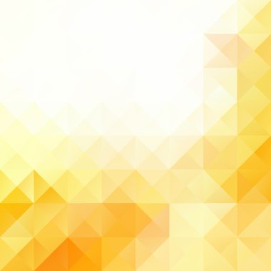 Sarı Izgara Mozaik Arkaplan, Yaratıcı Tasarım Şablonları