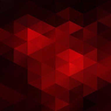 Kırmızı kılavuz Mozaik arka plan, yaratıcı tasarım şablonları