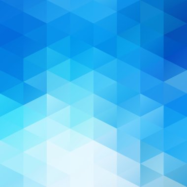 Mavi Izgara Mozaik Arkaplan, Yaratıcı Tasarım Şablonları