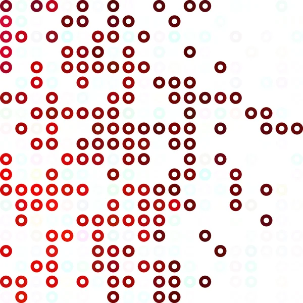 Червоний пончики фону, креативний дизайн шаблонів — стоковий вектор