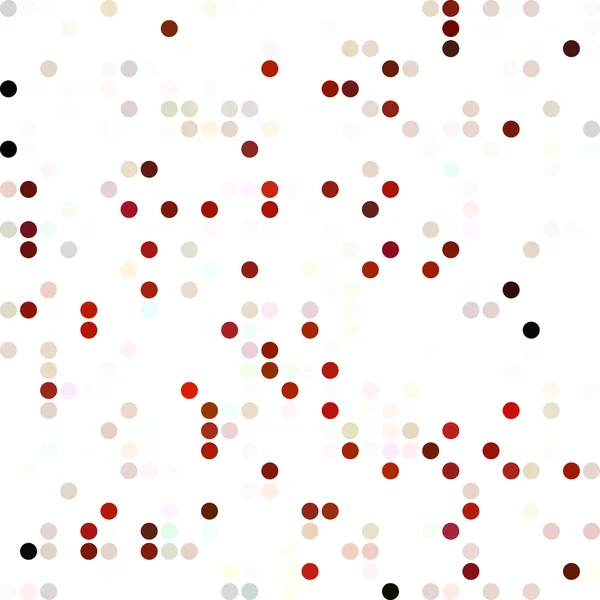 Red Random Dots Фон, креативный дизайн — стоковый вектор