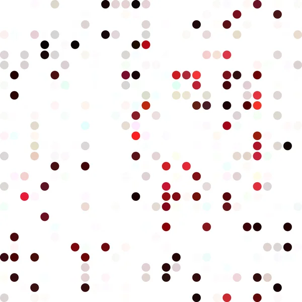 Red Random Dots Фон, креативный дизайн — стоковый вектор