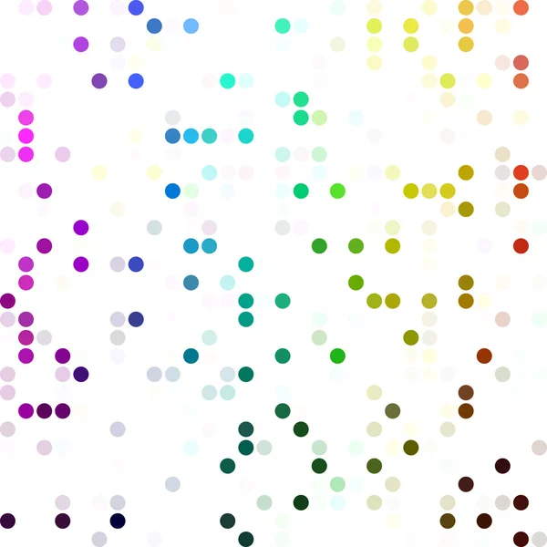 Colorful Random Dots Background, Creative Design Templates — Stock Vector