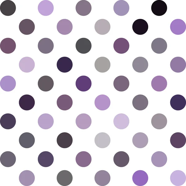 Paarse Polka Dots achtergrond, creatief ontwerpsjablonen — Stockvector