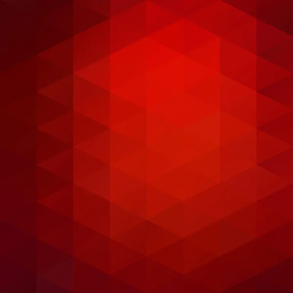 Red Grid fondo de mosaico, plantillas de diseño creativo — Vector de stock