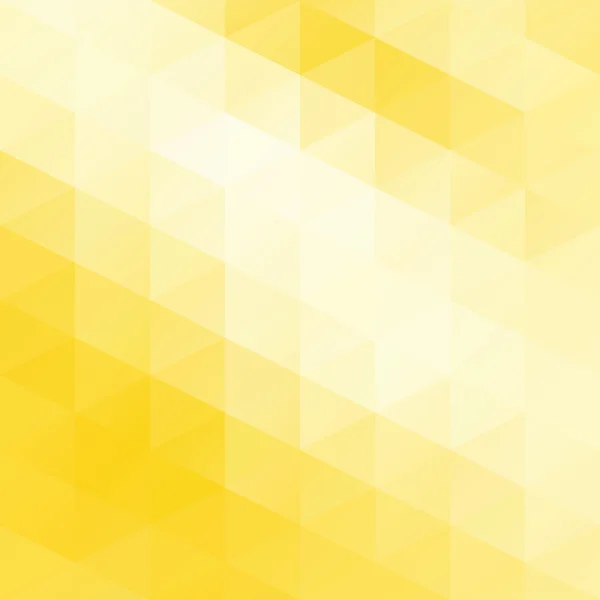 Żółta siatka Mozaika Tło, Kreatywne szablony projektu — Wektor stockowy